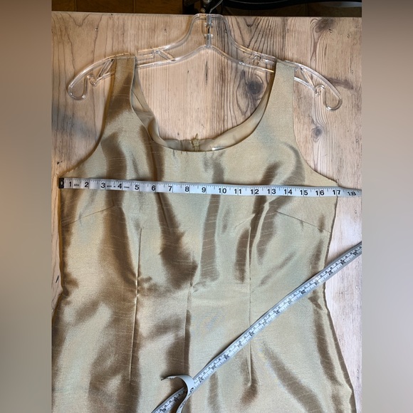 Jessica Howard Gold / Tan Sleeveless Sheath Dress - Picture 7 of 11
